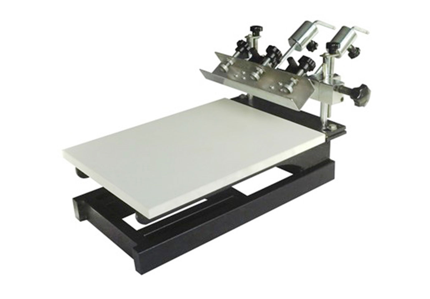 MK103 1 color 3 station micro-adjustable screen printing machine | Screen Printing Machine Manufacturer