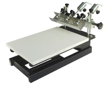 MK103 1 color 3 station micro-adjustable screen printing machine