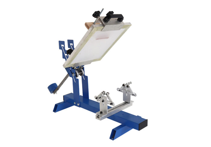 1 color manual t shirt screen printing machine