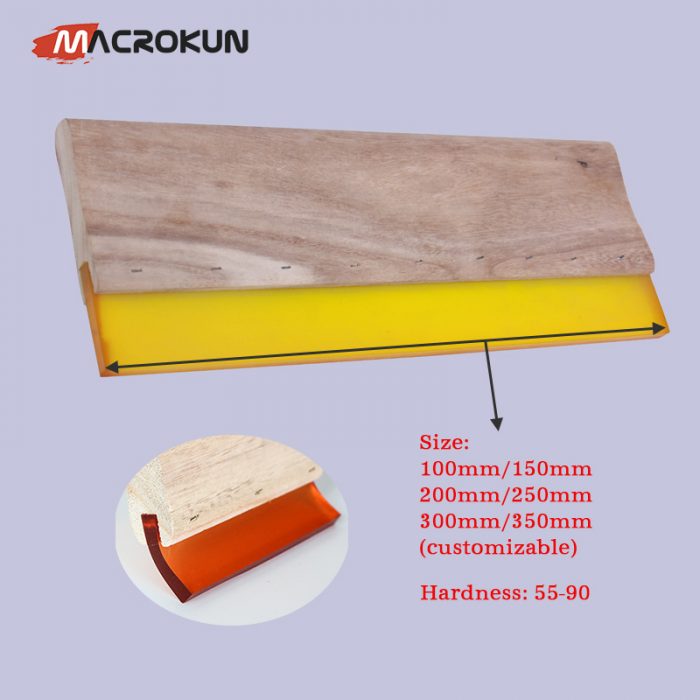 Wood Screen Printing Squeegee | Screen Printing Machine Manufacturer